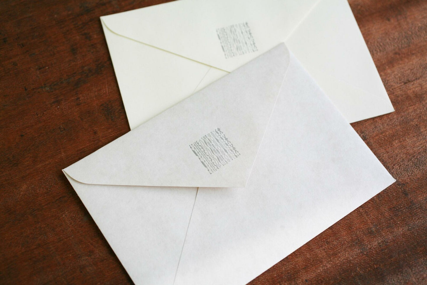 Antique Tools Classic Retro Letter Set | Gray Blue | All Antique (Japan)