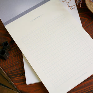 Retro Writing Paper Memo Pad | Light Cream | Keishi (Japan)