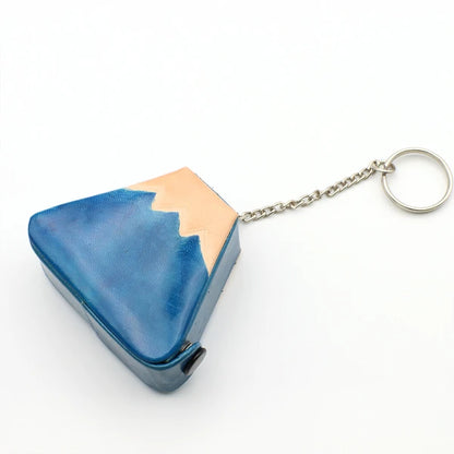 Leather Mt. Fuji Key Case (Japan)
