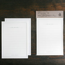 Load image into Gallery viewer, Antique Mini Stationery Paper | Silver | All Antique (Japan)
