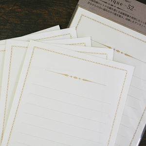 Antique Mini Stationery Paper | Camel | All Antique (Japan)