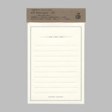 Load image into Gallery viewer, Antique Mini Stationery Paper | Silver | All Antique (Japan)
