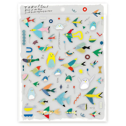 Illustrated Sticker Sheet | 2024 Autumn Collection | cozyca / Hyogensha (Japan)