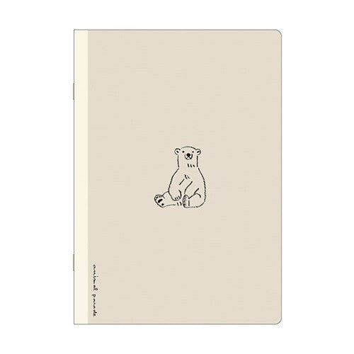 Polar Bear Lined Notebook | A5 | Kitera (Japan)