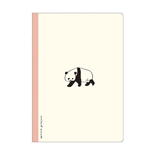 Panda Bear Lined Notebook | A5 | Kitera (Japan)