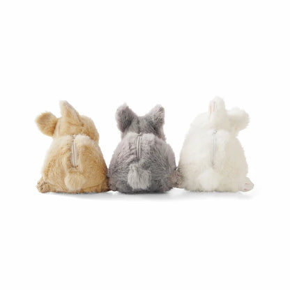 Holland Dwarf Bunny Plush Pouch | YOU+MORE! (Japan)