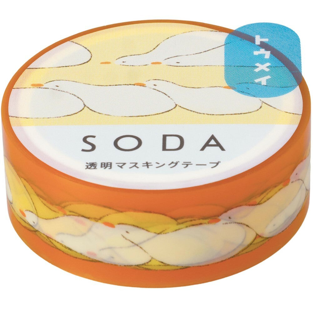 SODA Clear Film Tape | Hinata Bokko | Kingjim (Japan)