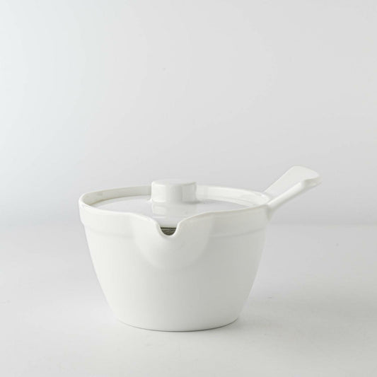 Suzume Chaki Teapot | White | Oda Pottery (Japan)