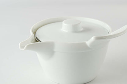 Suzume Chaki Teapot | White | Oda Pottery (Japan)