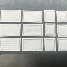 Load image into Gallery viewer, Letterpressed Assorted Card Box | Mellow Silver and Bronze | Oeda Letterpress(Japan)
