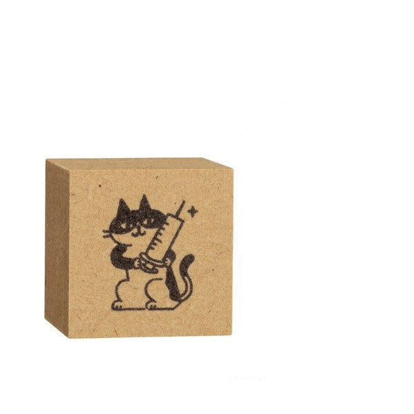 Doctor's Visit Cat Stamp | Decole (Japan)