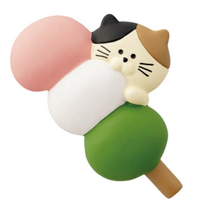 Dango Cat Magnet | Decole (Japan)