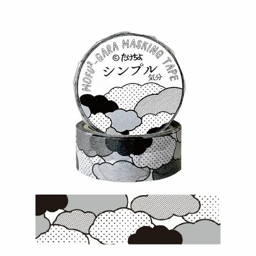 Simple Mood Cloud Masking Tape | Takechiyo (Japan)