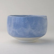 Load image into Gallery viewer, Ao Shino Tataki Matcha Bowl | Sky | Minoyaki (Japan)
