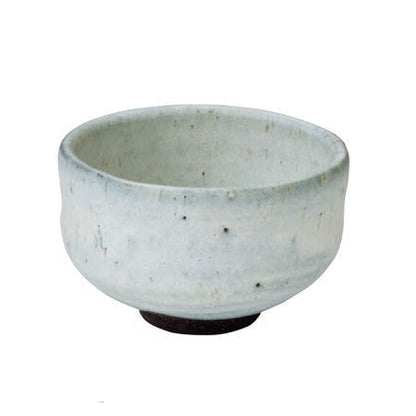 White Crystal Matcha Bowl | Kyo/Kiyomizu Ware (Japan)