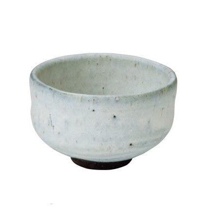 White Crystal Matcha Bowl | Kyo/Kiyomizu Ware (Japan)