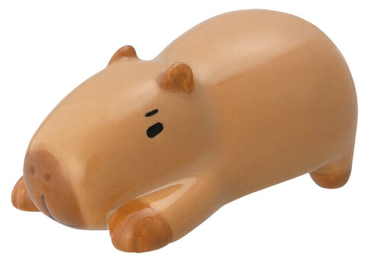 Capybara Chopstick Rest/Cup Ramen Lid Weight| Decole (Japan)