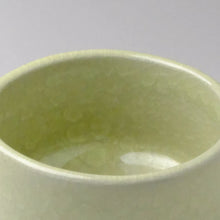 Load image into Gallery viewer, Yellow Kan-iri Matcha Bowl (Japan)

