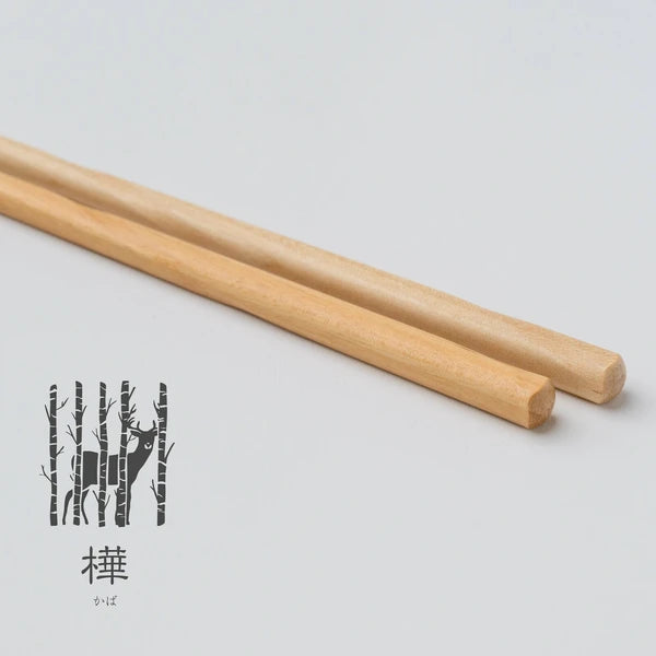 Koppa Hand-Rolled Chopsticks Set | Oak & Kaba | Ogishi Tadashi Shoten (Japan)