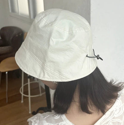 Foldable Bucket Hat | Ivory | Angelina