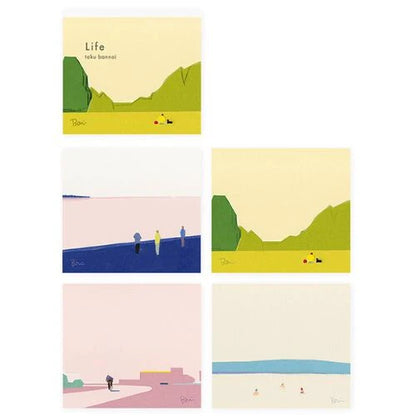 Life Memo Pad | Taku Bannai x cozyca products (Japan)