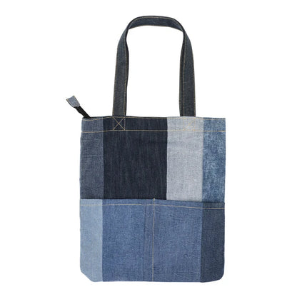 Patchwork Denim Tote Bag (Japan)