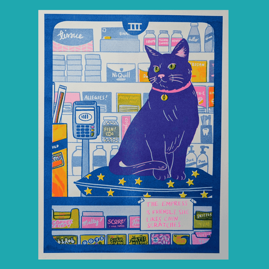 The Empress Risograph Print | Christina Hu (CA)