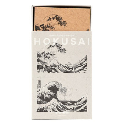 The Great Wave off Kanagawa Wood & Rubber Stamp Set Wood & Rubber Stamp Set |  Tokyo Seihan (Japan) (Copy)