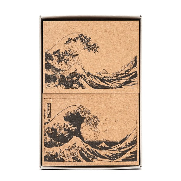 The Great Wave off Kanagawa Wood & Rubber Stamp Set Wood & Rubber Stamp Set |  Tokyo Seihan (Japan) (Copy)