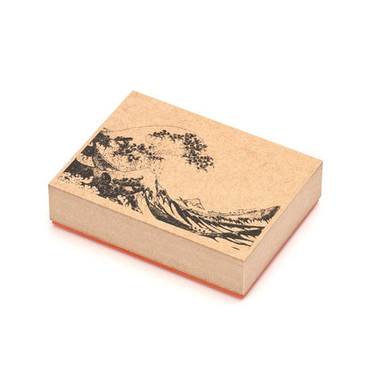 The Great Wave off Kanagawa Wood & Rubber Stamp Set Wood & Rubber Stamp Set |  Tokyo Seihan (Japan) (Copy)