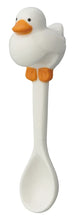Load image into Gallery viewer, Ceramic Hanging Duck Mug Spoon| Yellow | Decole (Japan)
