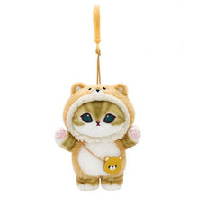 Load image into Gallery viewer, Mofusand Cat Plush Keychain | Animal Series | Mofusand (Japan)
