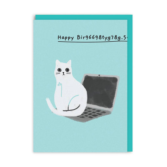 Happy Bir9669.. Laptop Birthday Card | Ohh Deer (UK)