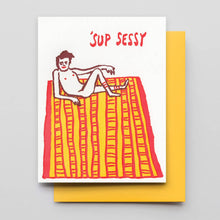 Load image into Gallery viewer, Sessy Dude Greeting Card | Hammerpress (MO)
