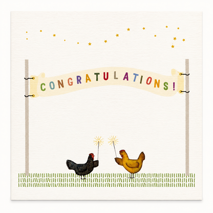 Congratulations in a Big Way Card | Beth Mueller (VT)