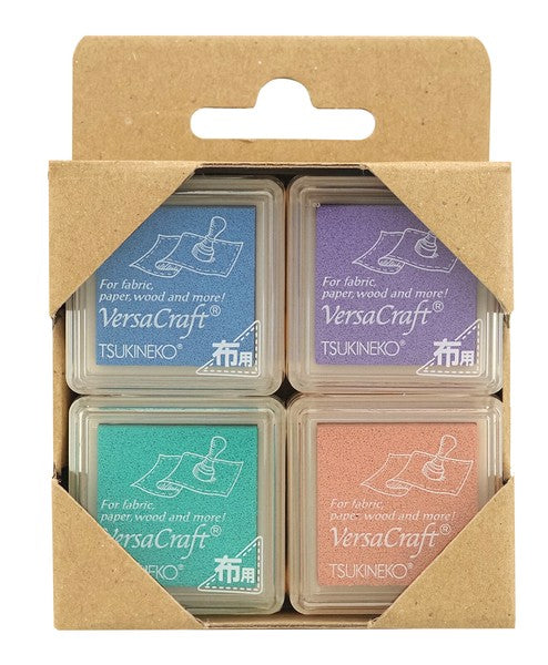 Soap Bubble Palette Ink Pad Set of 4 | VersaCraft Tsukineko (Japan)