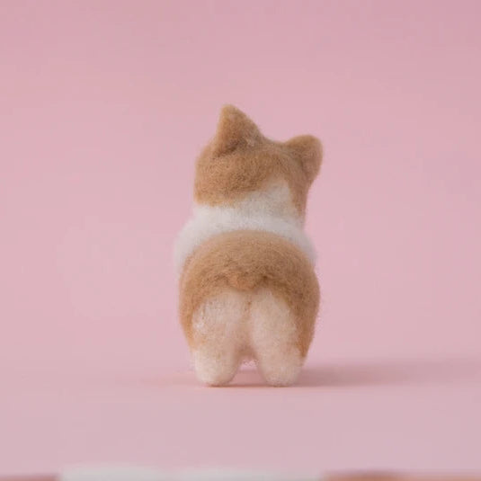 Needle Felting Kit | Corgi Puppy | Hamanaka (Japan)