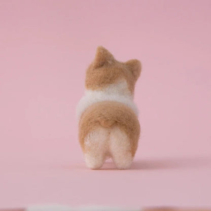 Needle Felting Kit | Corgi Puppy | Hamanaka (Japan)