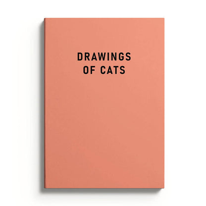 Drawings Of Cats Perfectbound Notebook | OHH DEER (UK)
