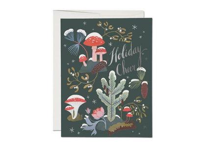 Holiday Moss holiday Greeting Card  |  Red Cap Cards (NH)