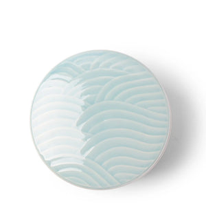 Himari Blue Ceramic Bowl | Short | (Japan)