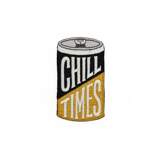 Vintage Beer Can Embroidered Patch | Lucky Horse Press (NJ)