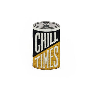 Vintage Beer Can Embroidered Patch | Lucky Horse Press (NJ)