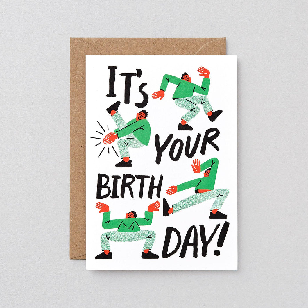 Birthday Dance Greeting Card | Wrap (England)