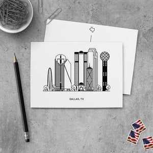 Dallas, Texas Mini Art Print | Kelly Renay (TX)