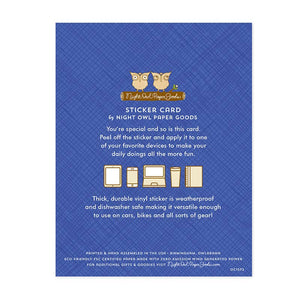 Big Dill Sticker Graduation Card | Night Owl Paper Goods (AL)