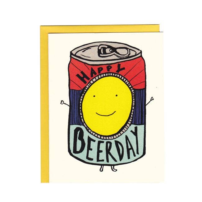 Happy Beerday Card | I Must Draw (CA)