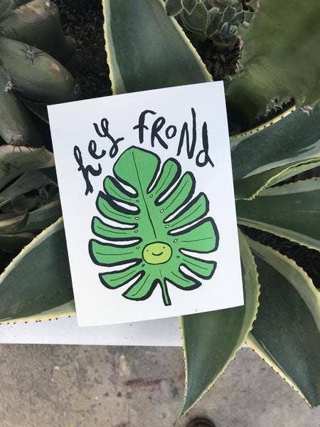 Hey Frond | I Must Draw (CA)