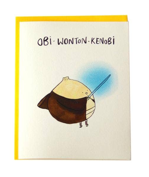 Obi Won-Ton Kenobi Card | I Must Draw (CA)
