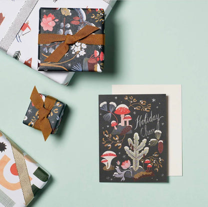 Holiday Moss holiday Greeting Card  |  Red Cap Cards (NH)